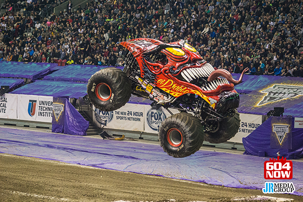 Monster Jam Vancouver 2016