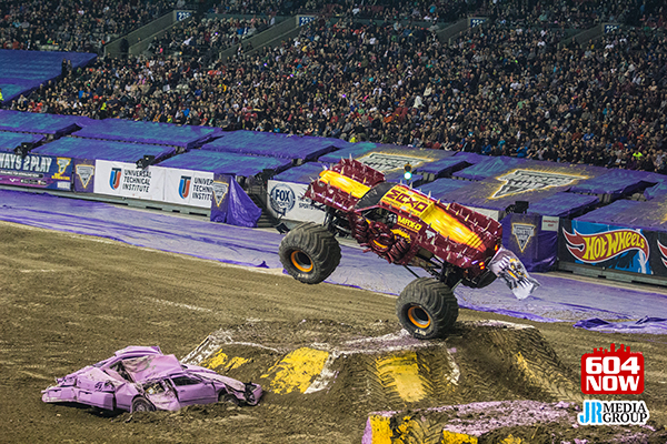 Monster Jam Vancouver 2016